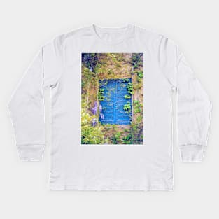 A Window on a Farm Building, Southern Sicily, Italy Kids Long Sleeve T-Shirt